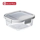 glass food container with lid