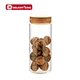 glass food jar with lid