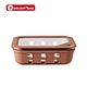 glass food container with glass lid