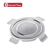 glass food container with ss lid