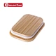 glass storage jar with bamboo lid