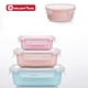 glass food container with lid