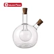 High borosilicate glass oil bottle 2 in 1 glass oil and vinegar