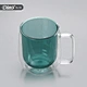 glass double glass cup