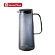 glass water jug with lid