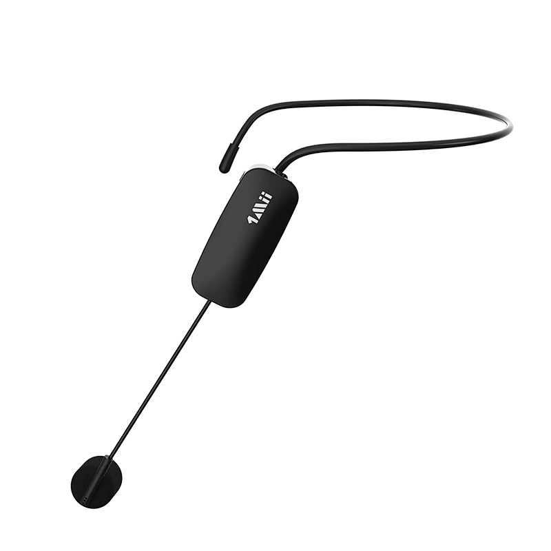 Portable Mini Wireless Headset/Handheld Mic System Condenser Microphone for Teachers, Tour Guides