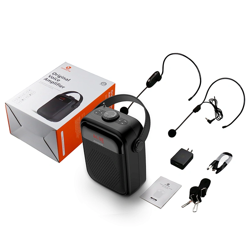 ZOWEETEK H6 Bluetooth Voice Amplifier with UHF Microphone, Rechargeable Wireless Bluetooth Speaker