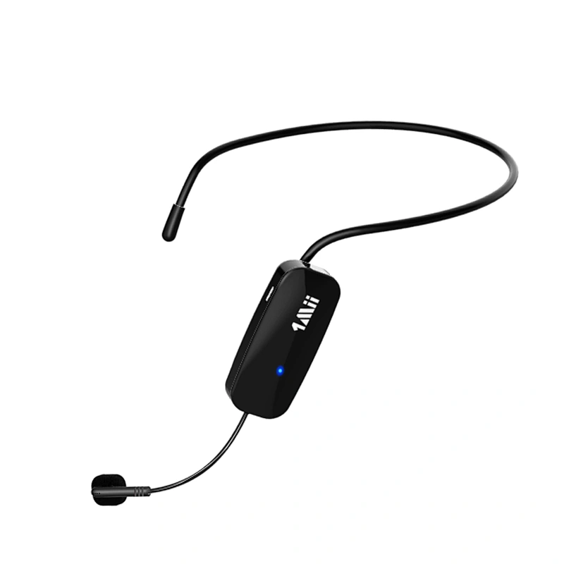 Portable Mini Wireless Headset/Handheld Mic System Condenser Microphone for Teachers, Tour Guides