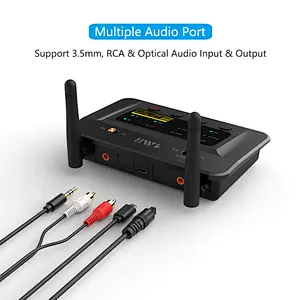 1Mii 2-in-1 Bluetooth Receiver Transmitter with ESS DAC Chip, aptX Low Lantency Audio Adapter for TV, Speakers