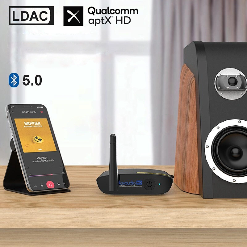 1Mii Bluetooth 5.0 HiFi Audio Receiver Built-in ESS LDAC Chip with aptX HD