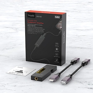 1Mii DS100 USB DAC HI-FI Headphone Amplifier PCM32bit/384kHz DSD64-DSD256