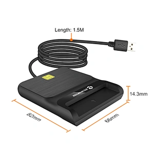 2022 Common Access Card Reader Compatible with MAC OS, Windows 10