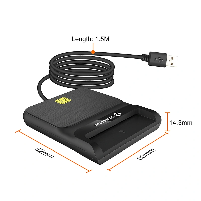 2022 Common Access Card Reader Compatible with MAC OS, Windows 10