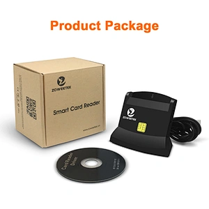 ZOWEETEK Multifunction IC/ID/TF/Micro SD/MMC/SIM Smart SD Card Reader