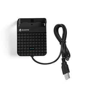 ZW-12026-5 ZOWEETEK IC Smart Credit Card Reader USB 2.0 for Bank, Online Payment