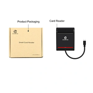 Access Control Card Reader USB C Portable ATM Credit ZOWEETEK Card Reader