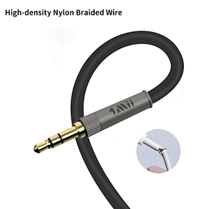 1Mii Audio Aux Extension Cable 3.5mm Male to Female Headphone Cord Extender for Car/Home Stereos, Speaker, Smartphone