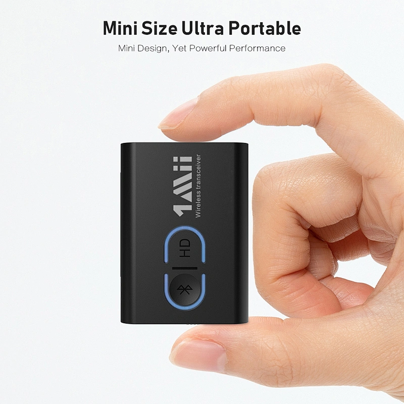 Mini Portable Bluetooth 5.0 Adapter for Car, Wireless Audio Transmitter and Receiver 2-in-1