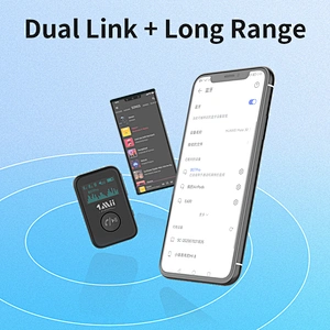 1Mii Bluetooth 5.0 Music Receiver with OLED Display, Aux Bluetooth Adapter for Car/Home Stereo/Speakers, Hands-Free Call, Dual Connection and Long Battery Life