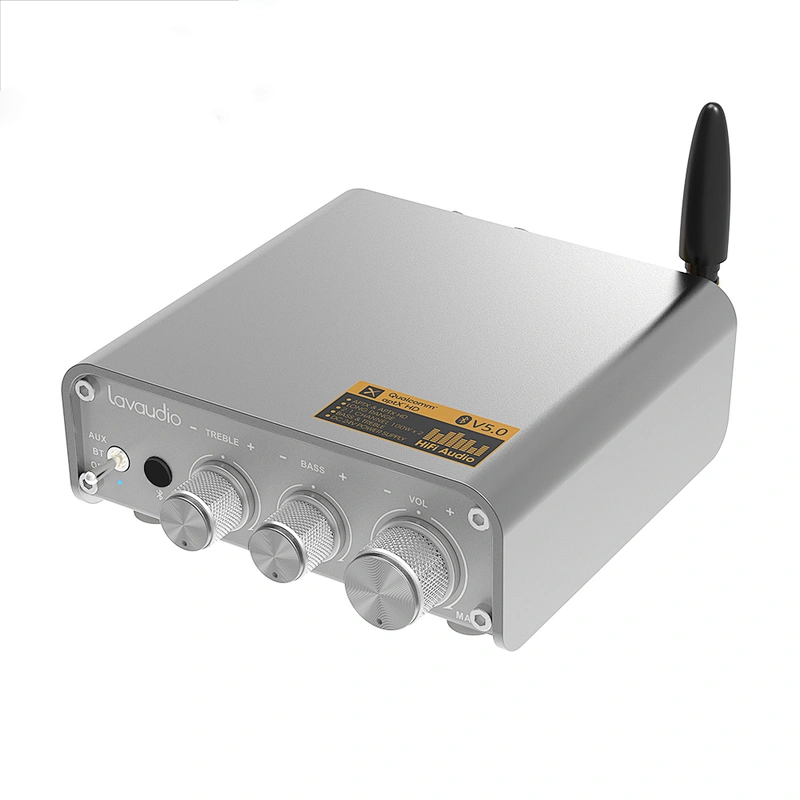 1Mii DS300 HiFi Bluetooth 5.0 Digital Amplifier Receiver 100W RMS X 2 Speakers 24V Power Adapter