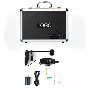 Original Sound Transmitter Receiver Plug&Play Instrument Mic System UHF Wireless Microphone for Saxophone Trumpets