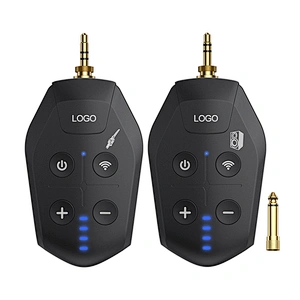 Electro-acoustic Microphone System Mini Size Portable Rechargeable UHF Wireless Instrument Microphone Set