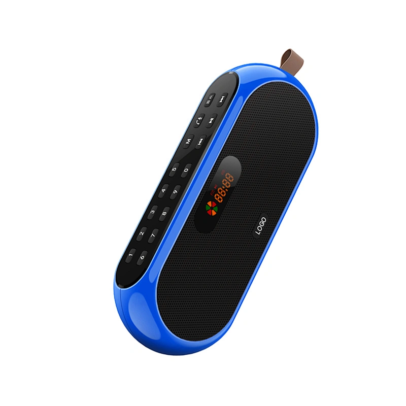 FM Radio Outdoor Digital BT Speaker 10W*2 Multi-function Bluetooth Audio Speaker with Number pad, LED Screen Display