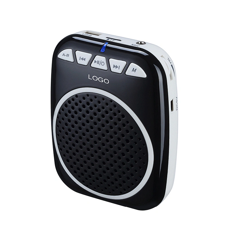 Lightweight Mini Portable Meeting Tour Guide Voice Amplifier with Wired Microphone Rechargeable Bluetooth Speaker