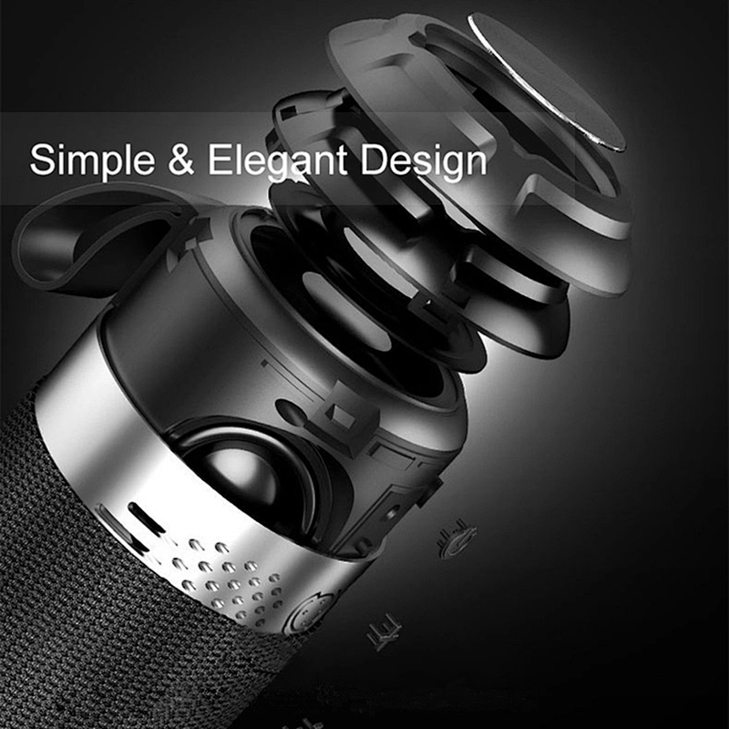 Portable Mini Rechargeable DSP Bluetooth Speaker support TWS function IPX5 Waterproof for Outdoor