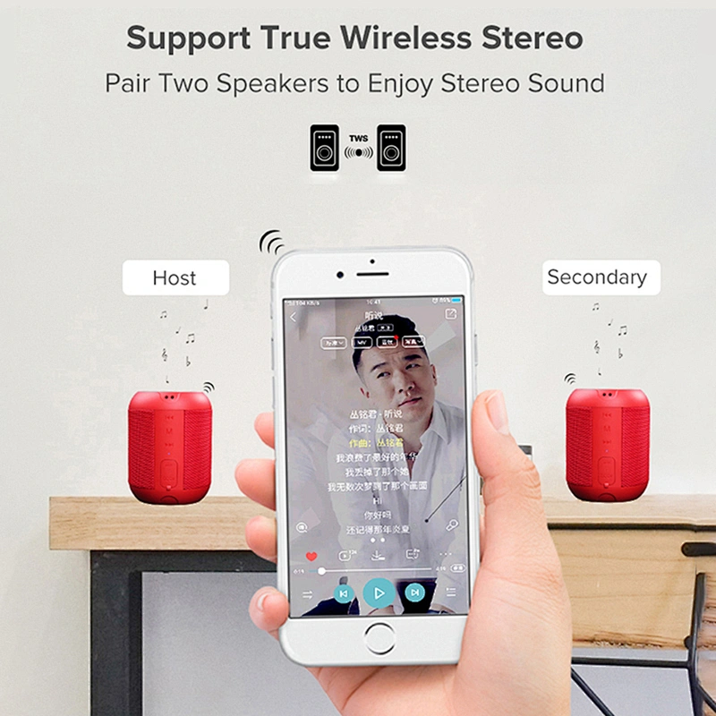 Super Bass Outdoor Portable True Wireless Stereo Waterproof Original Hi-Fi Multi-function Bluetooth Speaker
