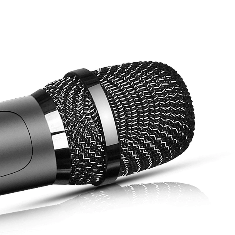 Top Rated Portable Professional Outdoor Stage Performance Rechargeable Karaoke Handheld Microphone Kit With Receiver