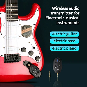 Electro-acoustic Microphone System Mini Size Portable Rechargeable UHF Wireless Instrument Microphone Set