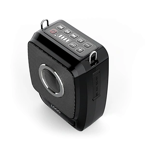 Multimedia Original Sound Voice Amplifier 25W Powerful Portable Rechargeable Speaker with Handheld Wireless Mic and Wired Mic