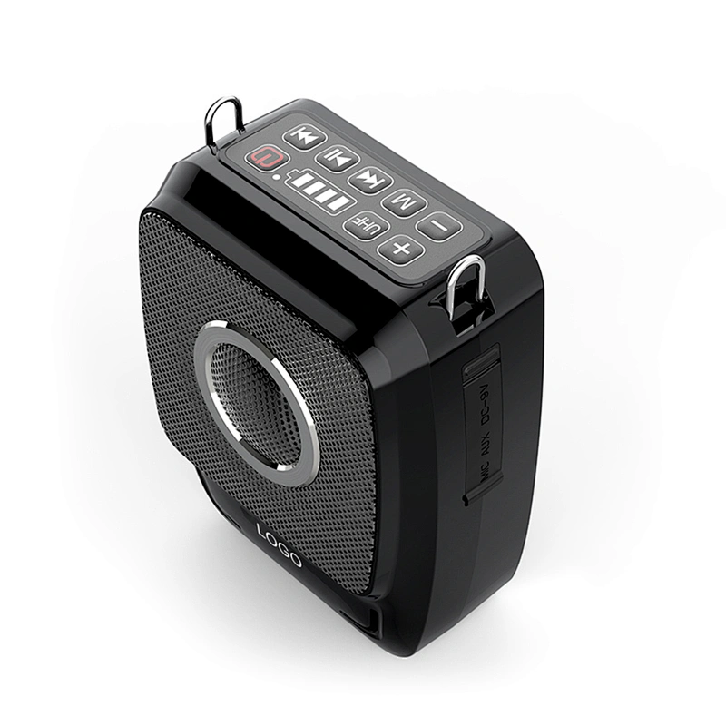 Multimedia Original Sound Voice Amplifier 25W Powerful Portable Rechargeable Speaker with Handheld Wireless Mic and Wired Mic