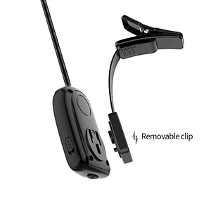 Top Quality Small Portable Rechargeable Professional Saxophone Instrument Condenser UHF Wireless Microphone Systems