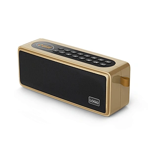 Acoustic Multifunction Rechargeable FM Radio Speaker With Number Pad And Screen Portable Stereo Sound Bluetooth Speaker