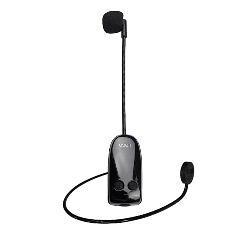 30m Wireless Distance UHF Technology Portable Headset Wireless Microphone with 3.5mm and 6.5mm Connector for Audio Equipment