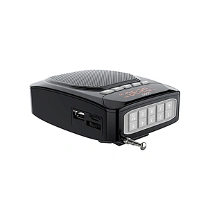 13W 1800mAh Lithium Battery Tutor Teachers Loudspeaker FM Wired Microphone Voice Amplifier With Recording
