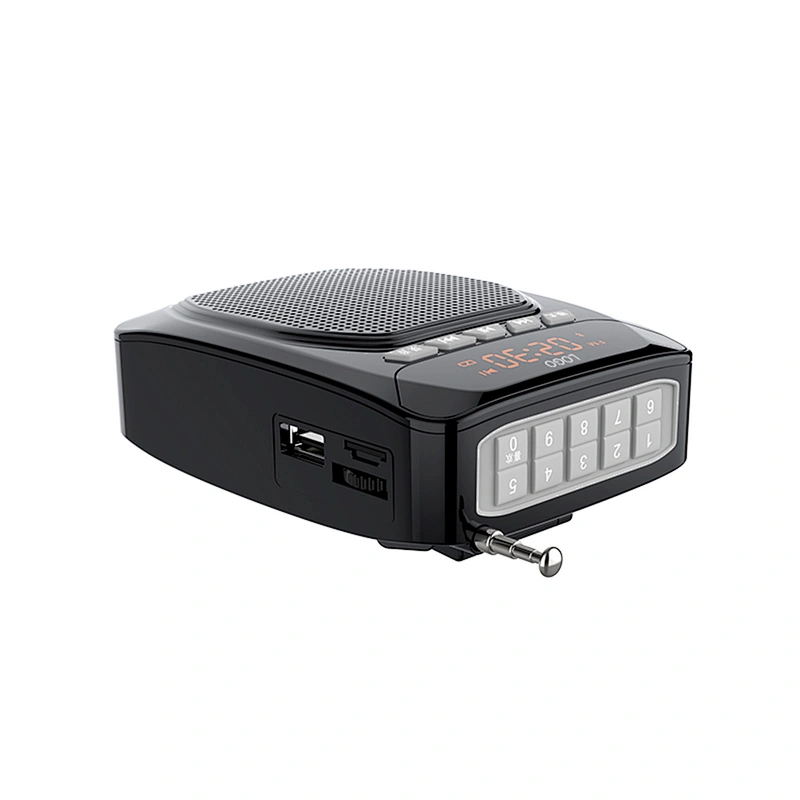 13W 1800mAh Lithium Battery Tutor Teachers Loudspeaker FM Wired Microphone Voice Amplifier With Recording