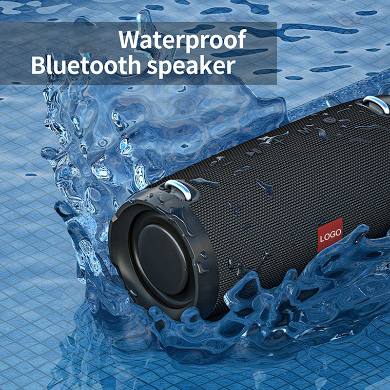 40W Output Power BT Speaker IPX5 Waterproof and 4400mAh Rechargeable Wireless Music Player with 2.6 inch Speaker x 2