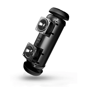 Dual Waterproof IPX5 Rechargeable 2500mAh Music Player 15W x 2 Power TWS DSD Stereo Bluetooth Speaker
