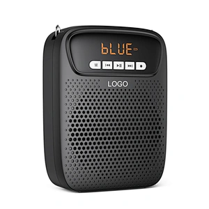 15W Portable Rechargeable Waistband PA System Personal Sound Voice Amplifier with UHF Wireless Microphone