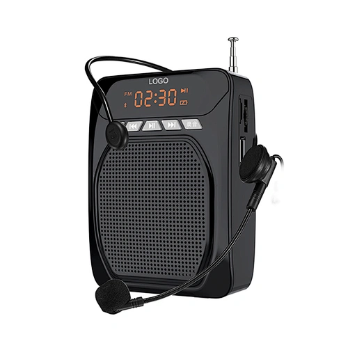 13W 1800mAh Lithium Battery Tutor Teachers Loudspeaker FM Wired Microphone Voice Amplifier With Recording