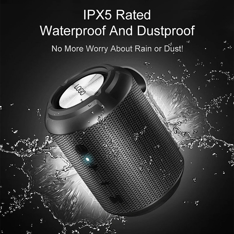 Portable Mini Rechargeable DSP Bluetooth Speaker support TWS function IPX5 Waterproof for Outdoor