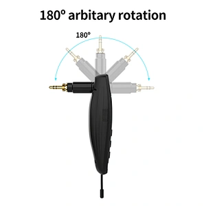 UHF 30m Wireless Transmission Distance Rechargeable 3.5/6.5mm Standard Audio Electric Guitar Transmitter Receiver Microphone