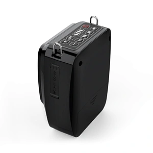 Multimedia Original Sound Voice Amplifier 25W Powerful Portable Rechargeable Speaker with Handheld Wireless Mic and Wired Mic
