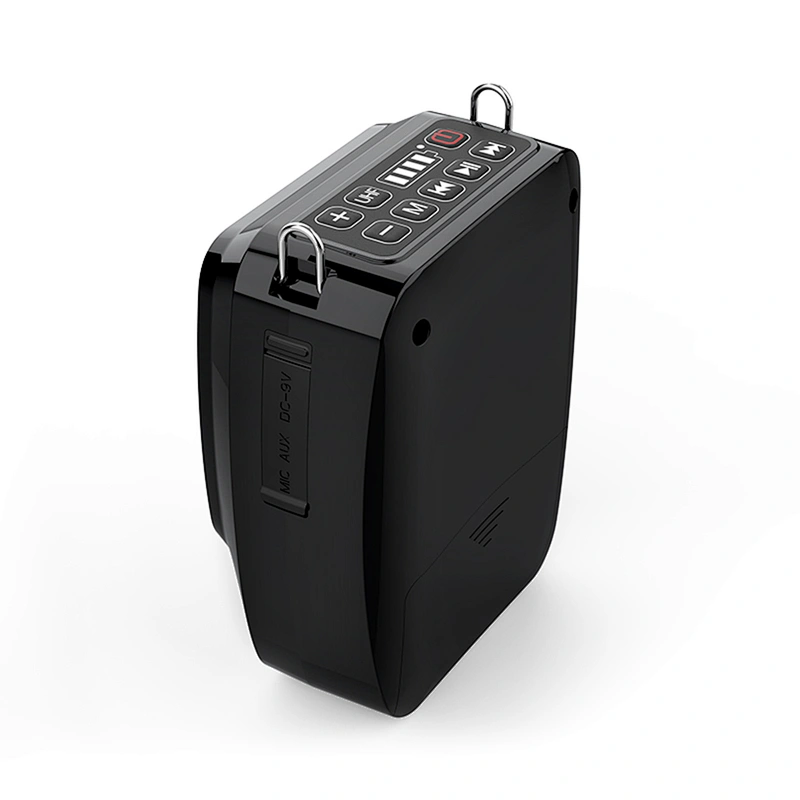 Multimedia Original Sound Voice Amplifier 25W Powerful Portable Rechargeable Speaker with Handheld Wireless Mic and Wired Mic