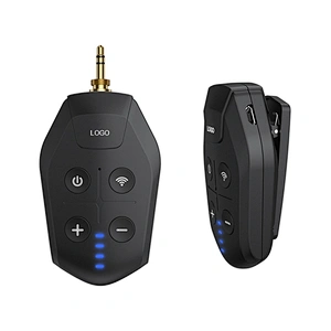 UHF Wireless Audio Transmitter Receiver Rechargeable Live Broadcast Microphone Support Lavalier Mic and Headset Mic