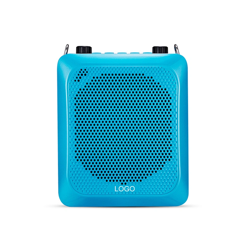 25W High Power Portable Voice Amplifier with Wired Acoustic Microphone 2000mAh Rechargeable Battery for Teachers
