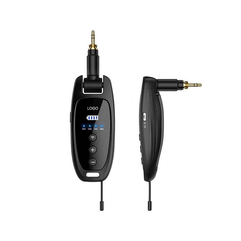 Original Sound Transmitter Receiver Plug&Play Instrument Mic System UHF Wireless Microphone for Saxophone Trumpets